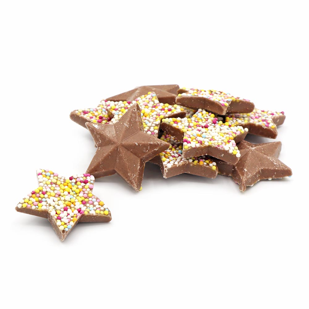 Hannah milk chocolate jazzles stars 300g bag Image