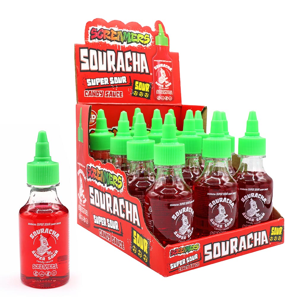 Zed Candy Screamers Souracha Super Sour Candy Sauce 90ml Image