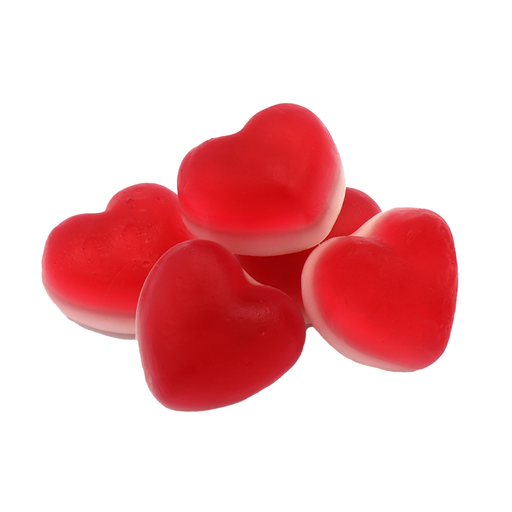 Gummy hearts 300g bag Image