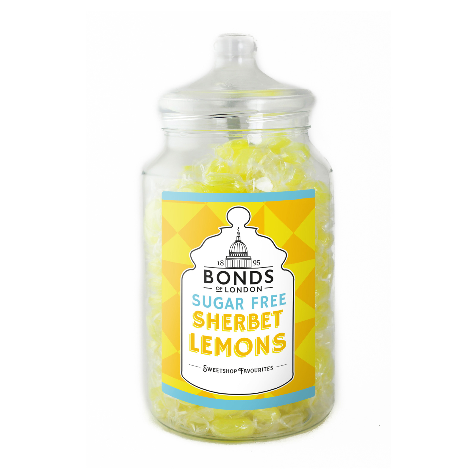 Sugar free lemon sherbets 300g bag Image