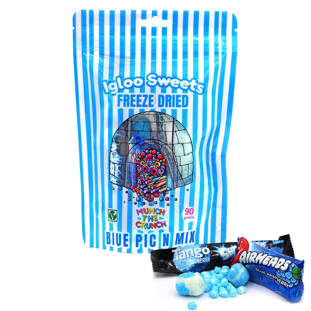 Freeze dried blue pic n mix Image